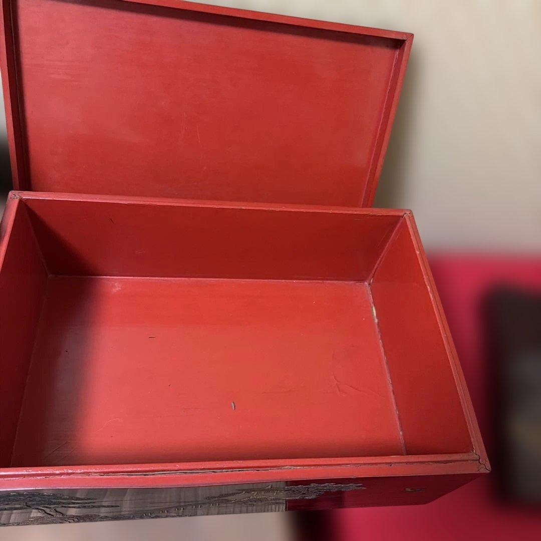 旧家蔵出し 古美術 文庫と硯箱セット - メルカリ