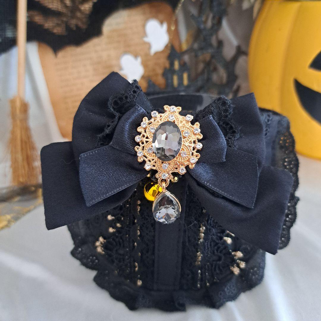 短毛ちゃんにも♥️中世ヨーロッパ風チョーカー(⑤)わんちゃん猫ちゃん