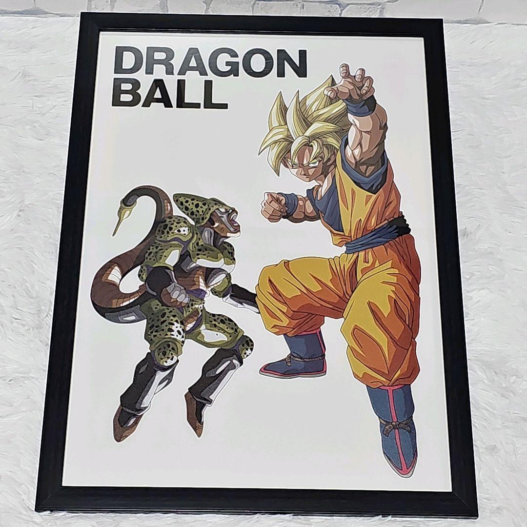 ドラゴンボール 原画絵 ビジュアルボード A3ポスター 額入り 8セット
