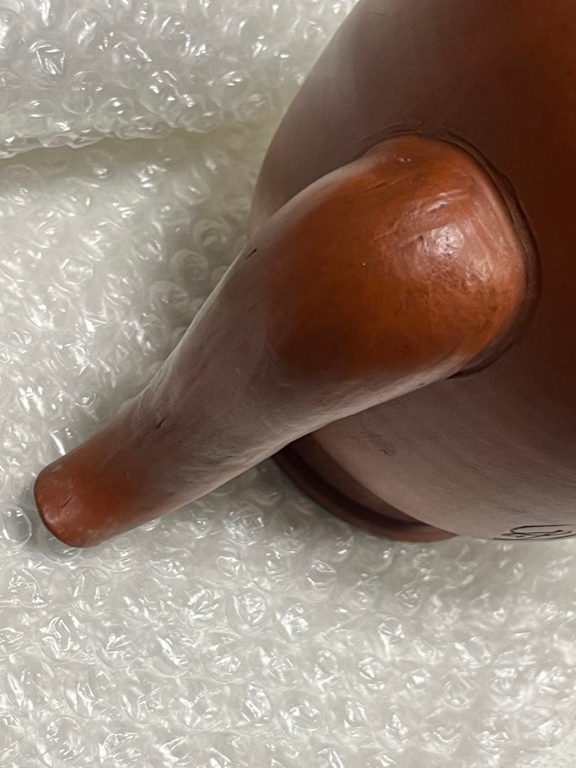 急須　ポット　茶器　朱泥