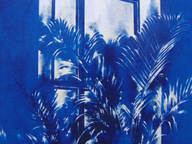 松尾京子、MOON LIGHT、希少な画集より、新品高級額、額装付