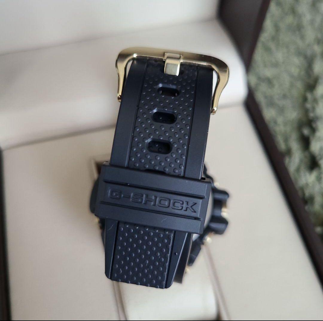 【美品】G-SHOCK GST-B100GB-1A9JF ゴールド ブラック