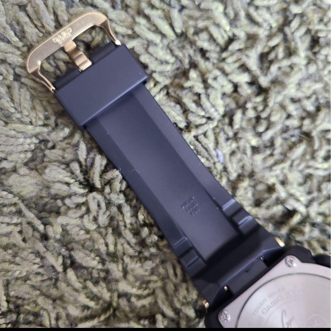 【美品】G-SHOCK GST-B100GB-1A9JF ゴールド ブラック