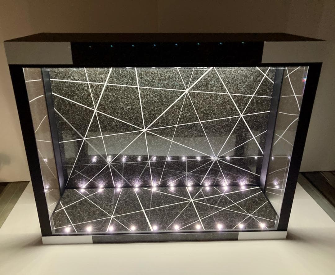 ay⭐︎⭐︎＊・みかげ石基調・ディスプレーBOX・ネオジオラマ