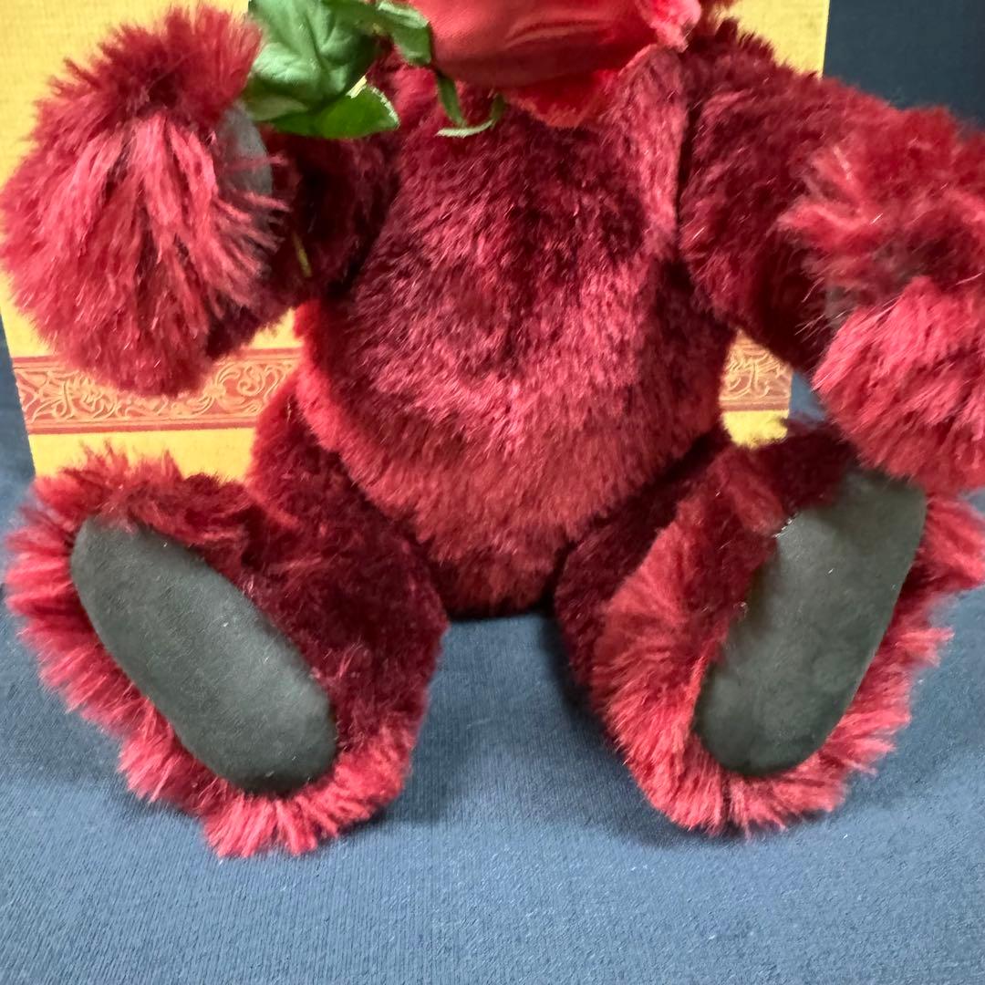 137-98 限定品 シュタイフ デュードロップローズ テディベア