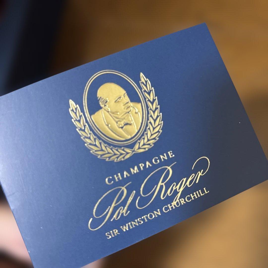 ポル・ロジェ】サー・ウィンストン・チャーチル2013【空ボトル、箱】
