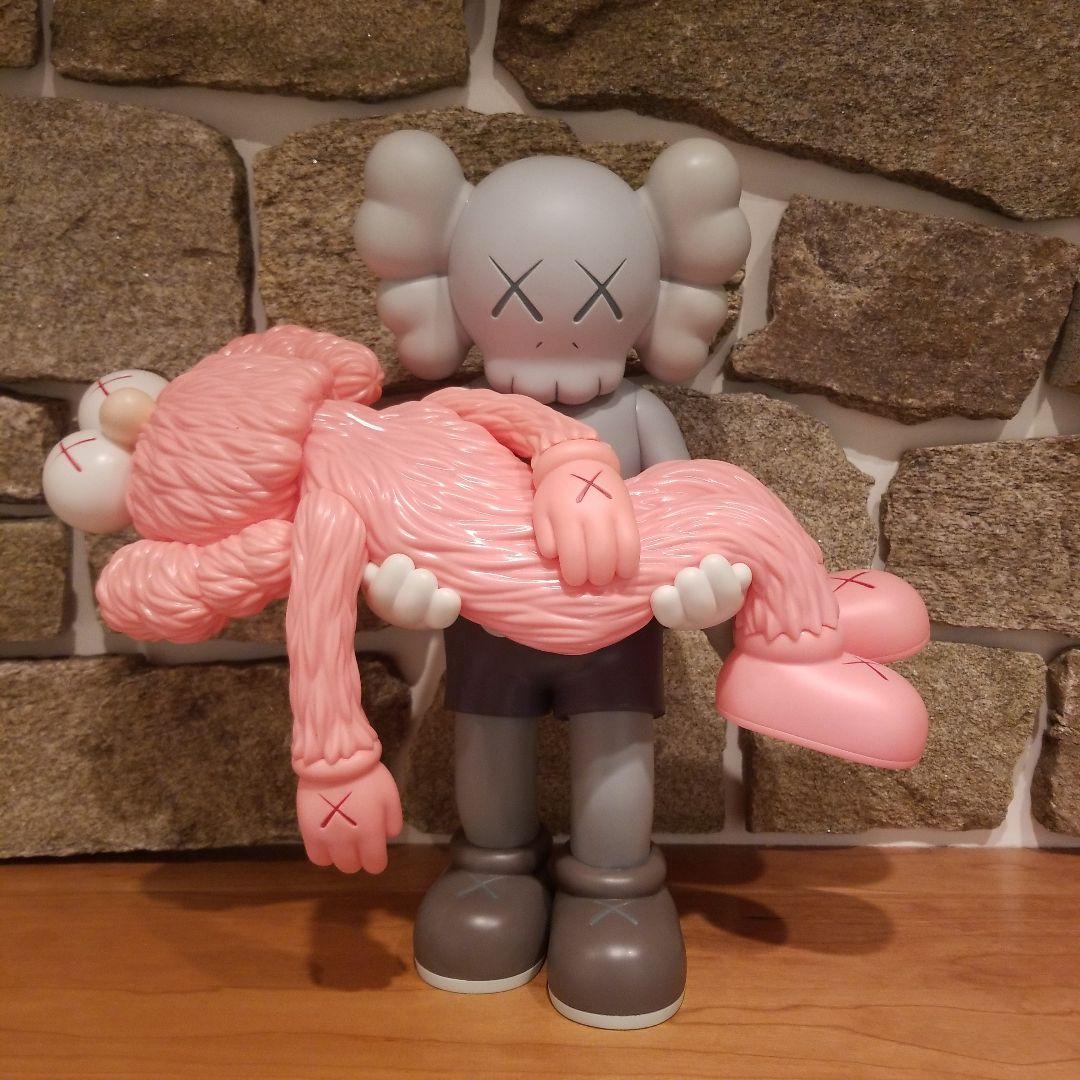 KAWS GONE Grey Pink