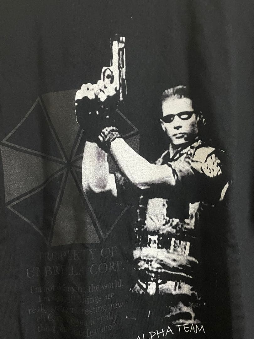 バイオハザード ウェスカー　サイズ:L S.T.A.R.S. シャツ