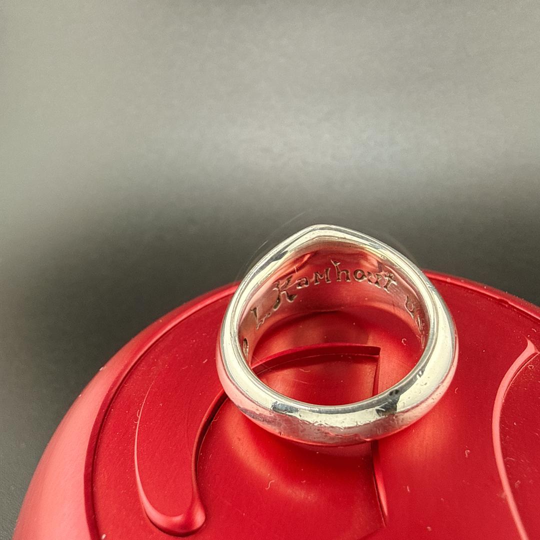 LONE ONES シルクリング L シルバー 約17号 保存箱付