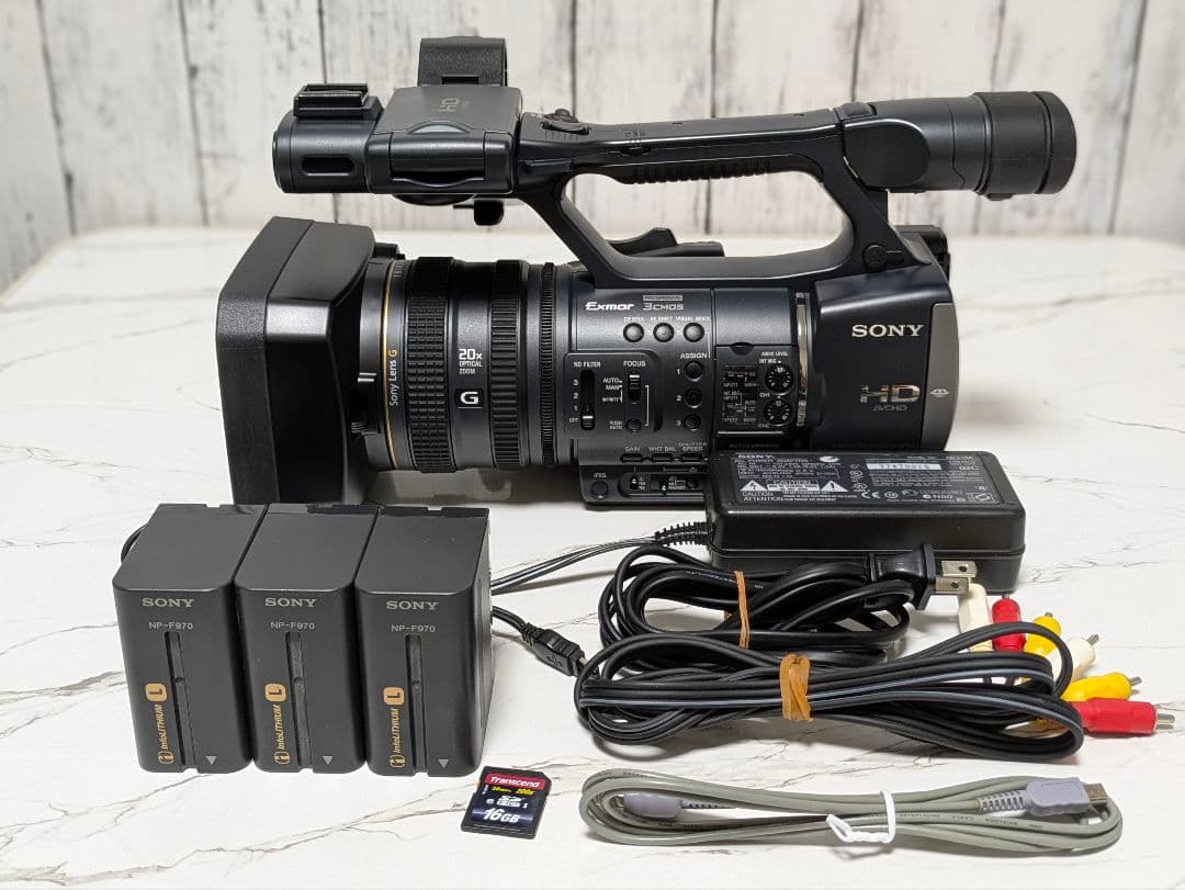【豪華セット】SONY　HDR-AX2000　動作良好