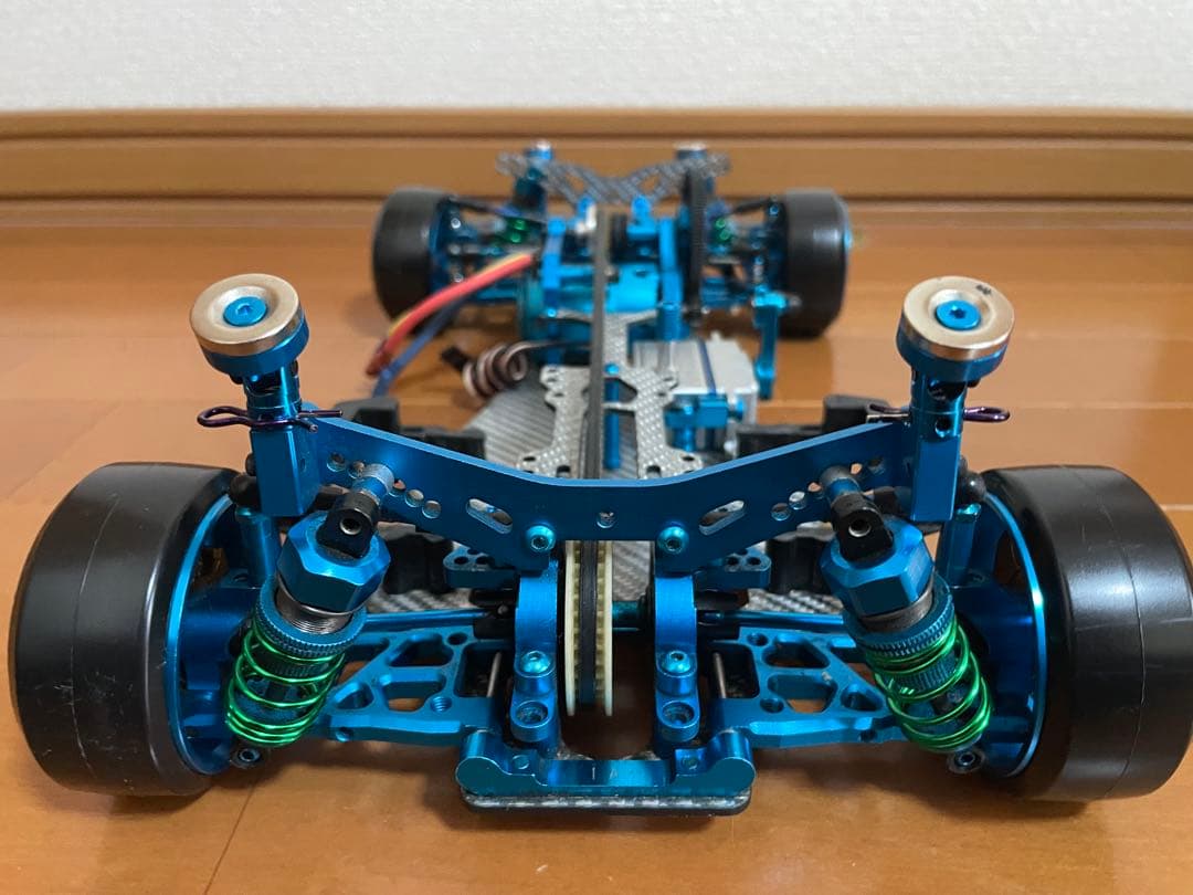 希少/未走行】タミヤ TA-05 コンバージョン スクエア ホワイトカーボン