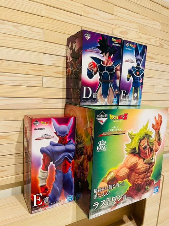 一番くじ ドラゴンボール フィギュア ターレス ジャネンバ ビルス