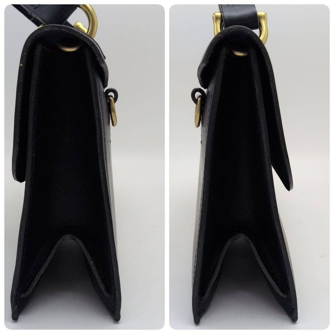 MIMI BERRY　2wayショルダーバッグ　HEBE ターンロックネイビー