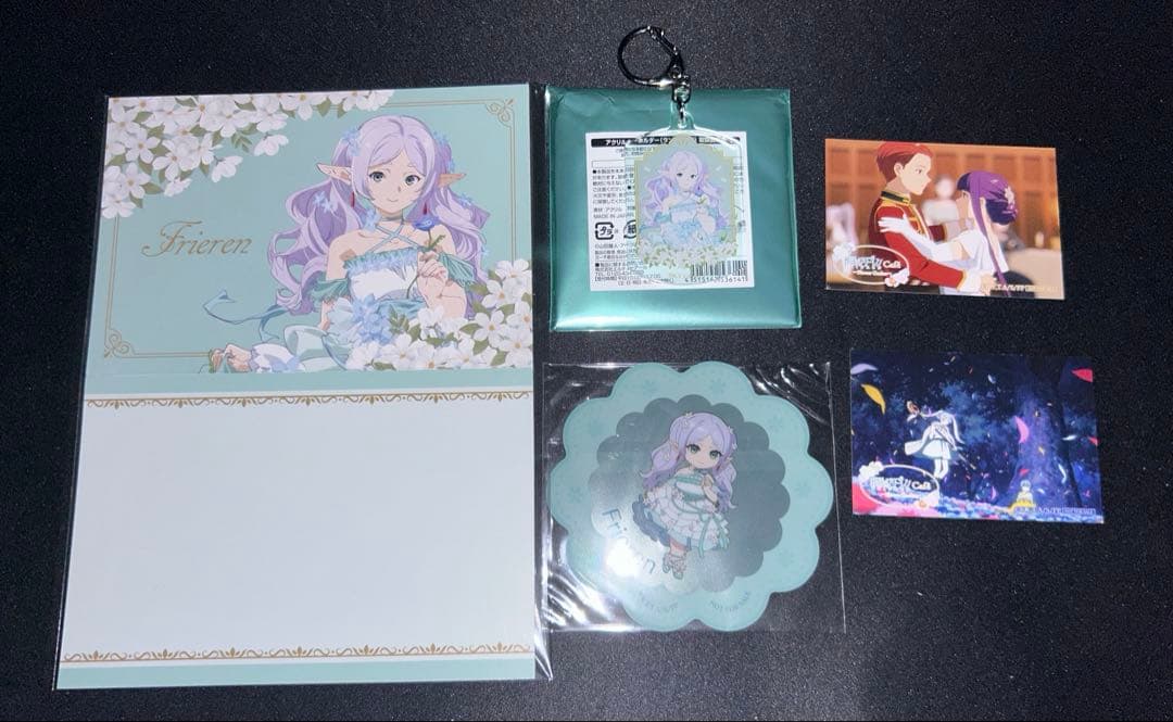 葬送のフリーレン コラボカフェ Flower Garden 招待状 コースター