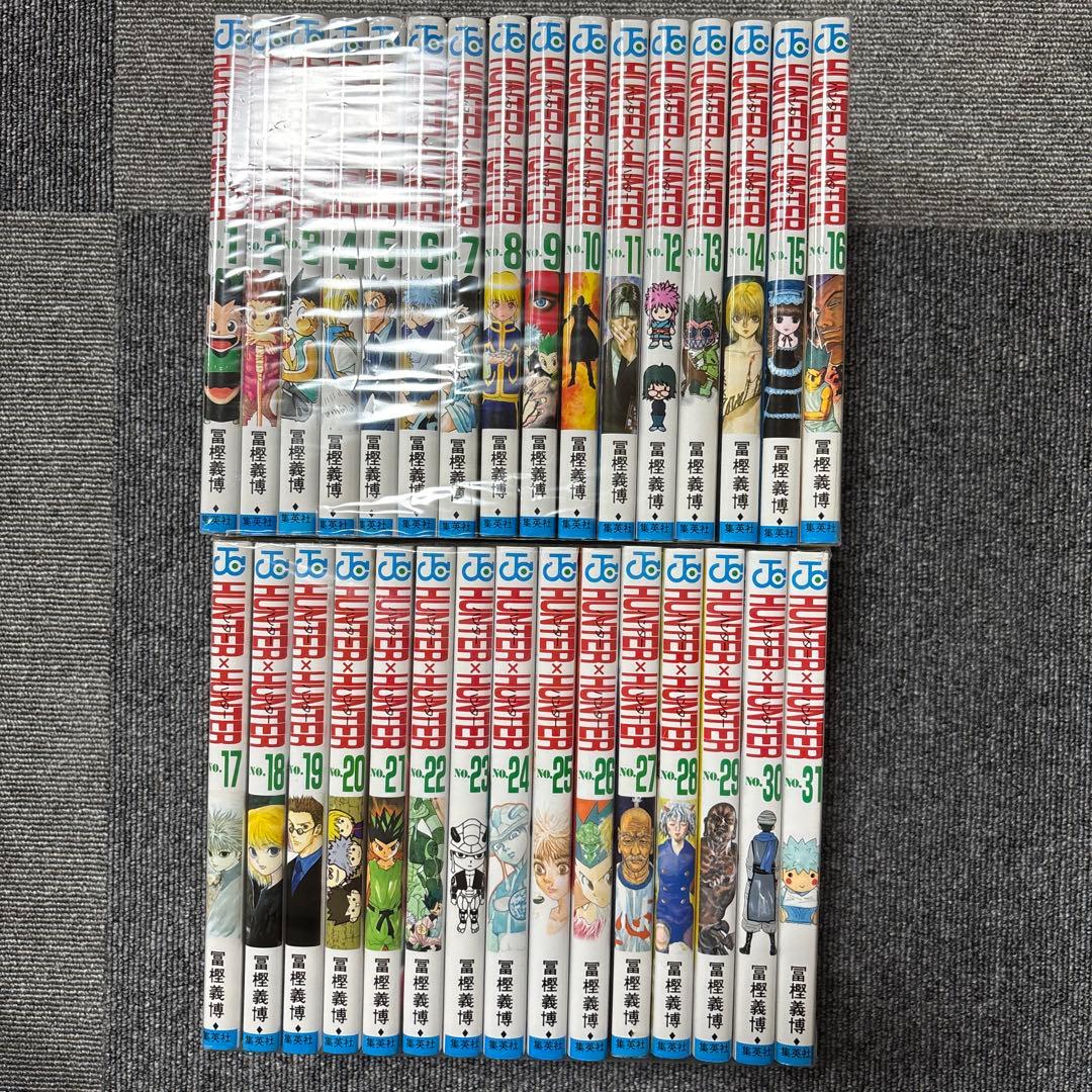HUNTER × HUNTER ハンターハンター 1〜31巻セット HUNTER×HUNTER全巻
