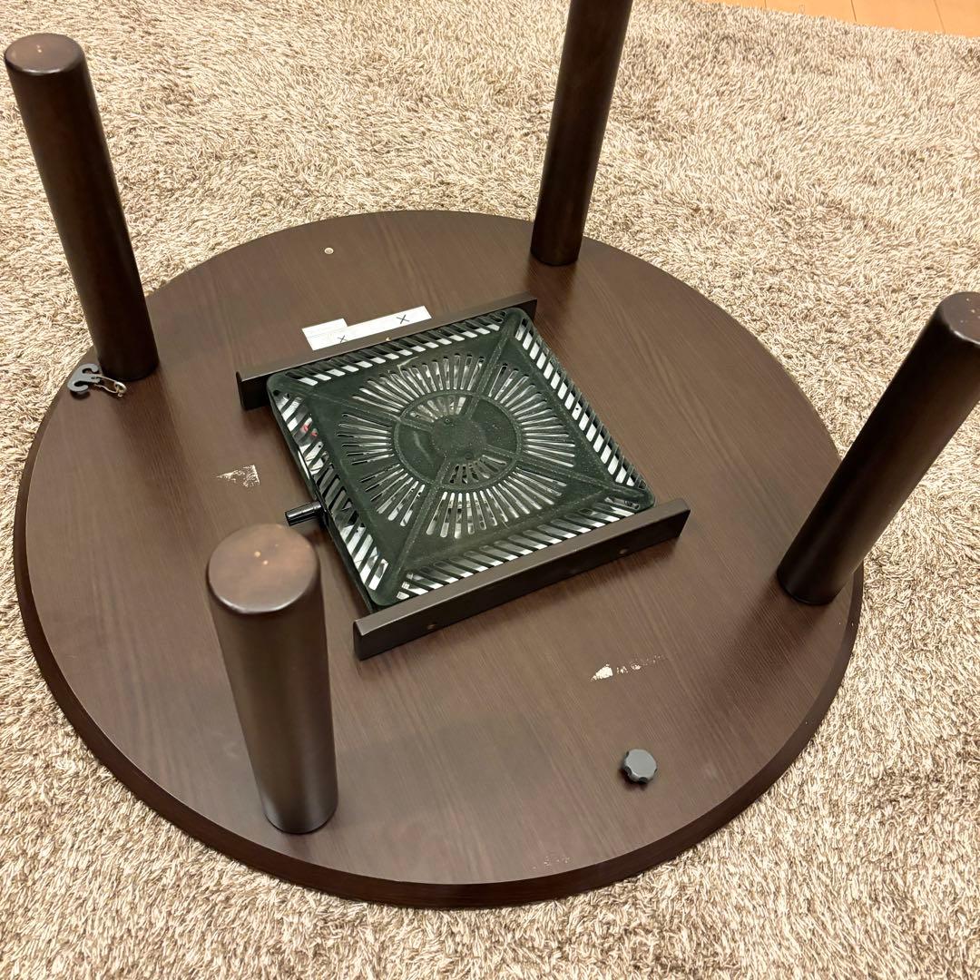 無印良品 こたつ 丸型テーブル - メルカリ