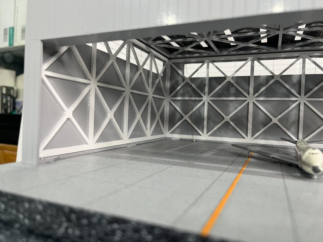 Roteiro 1548 | デルタ グルーヴ 格納庫再現 模型 1/400