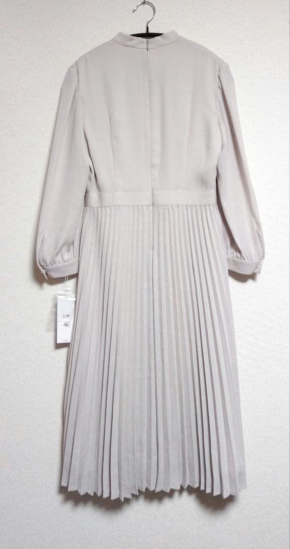 新品【洗える】クリスタルアムンゼン ウエスト切り替え ワンピース