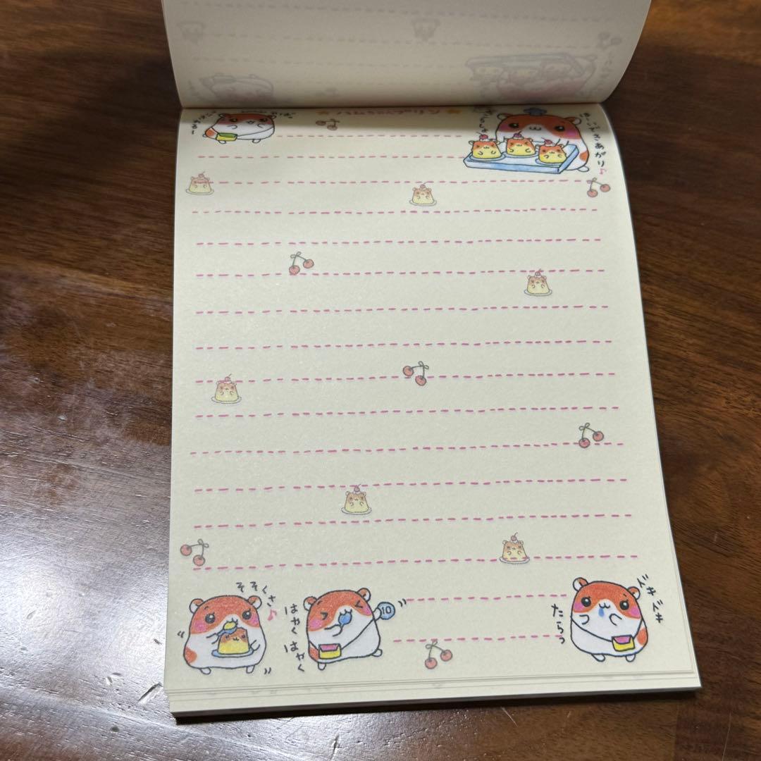 平成レトロ メモ帳 キャラクター ハムちゃんプリン - メルカリ