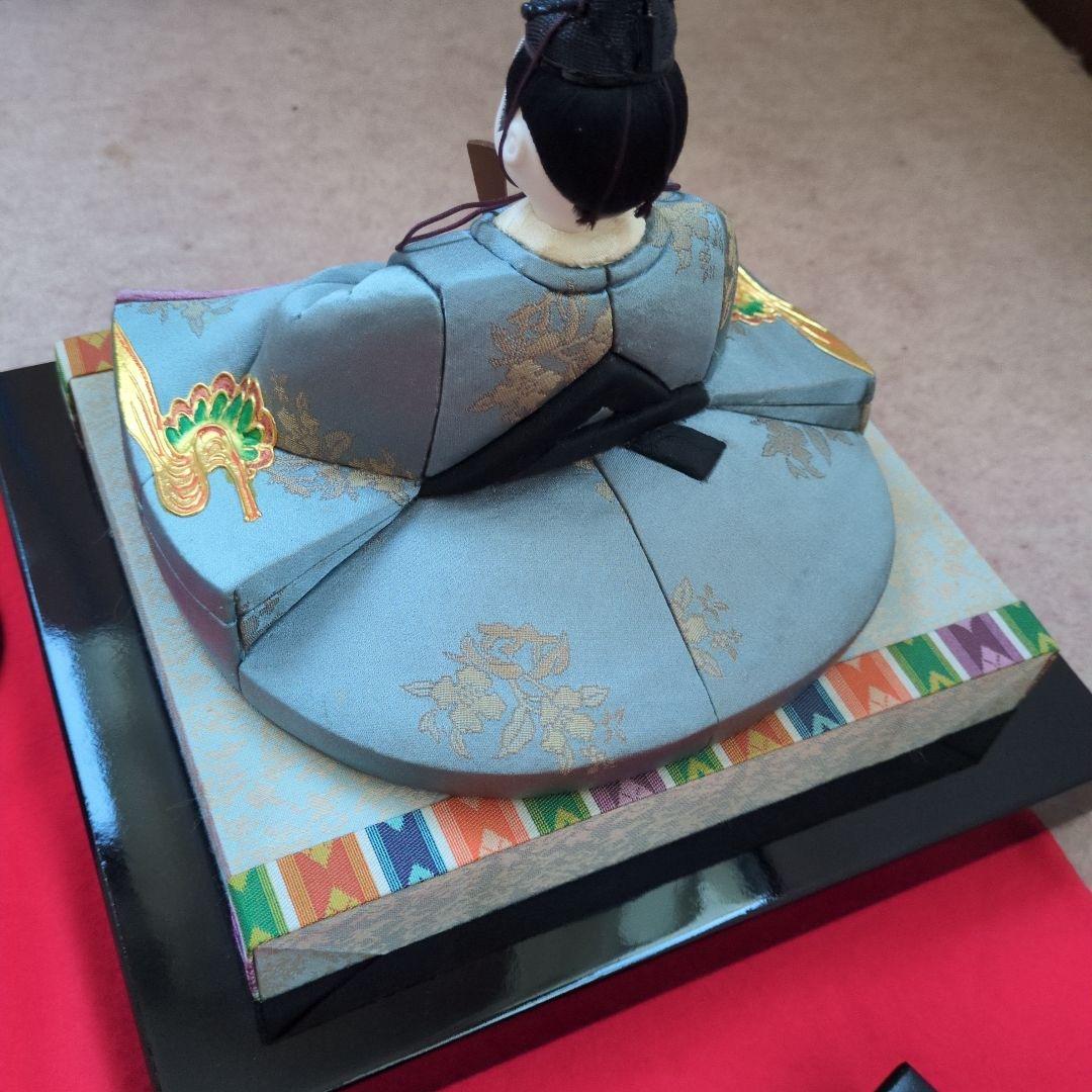 myg52 伝統的な木目込みひな人形 5体セット