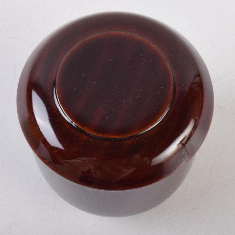 茶道具 清山作 松溜塗 鳥蒔絵 苫屋棗 共箱 V 8583