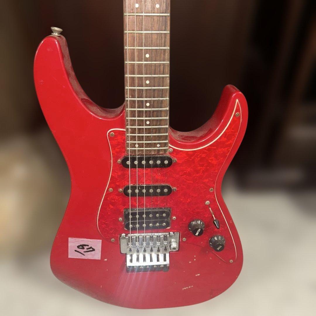 FERNANDES レッドエレキギター