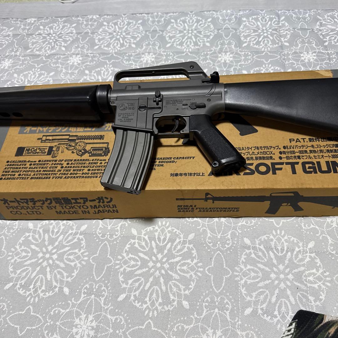 ☆東京マルイ　初期型 M16A1 電動ガン ブラック マガジン付き☆