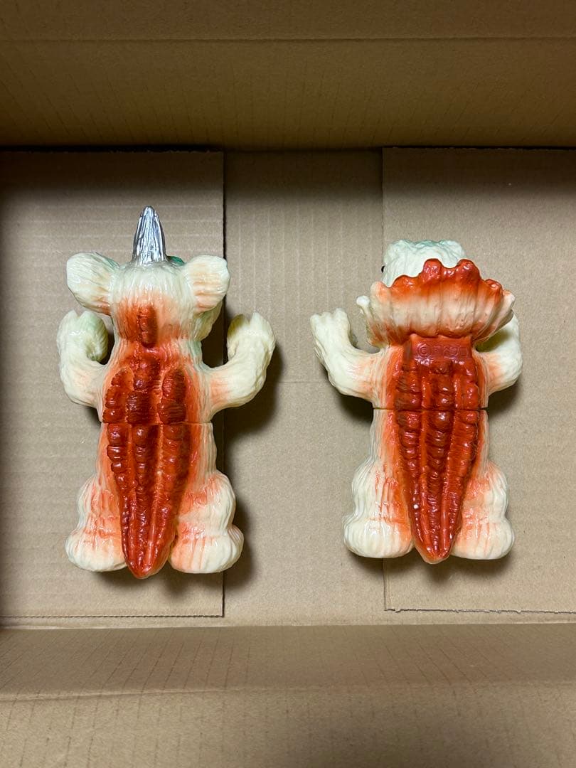 Monstock ジラース　二体　円谷プロ　マルサン　ソフビ　marusan