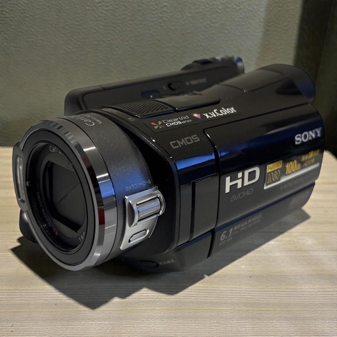 【美品】 SONY ハンディカム HDR-SR8 ブラック