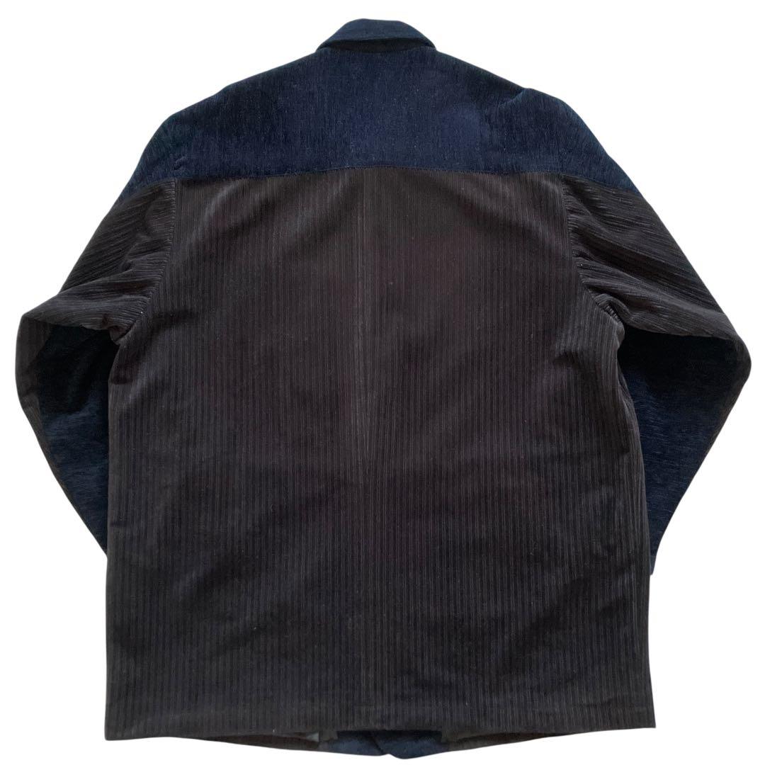 特大サイズ 90s ブラックコーデュロイセットアップ 上下 B系HIPHOP