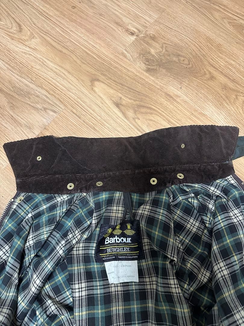 80s バブアー バーレイ バーレー Barbour burghley 42