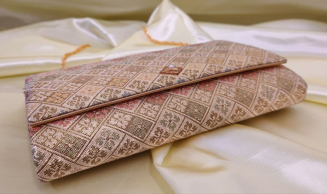 MIKIMOTO　ミキモト　西陣？和光？　和装バッグ　クラッチ