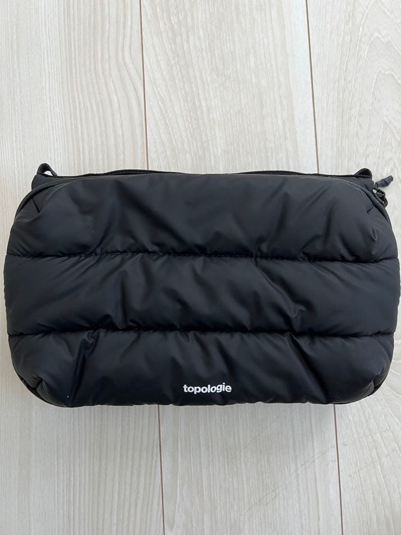 topologie ２個ストラップセット　黒 ボトルサコッシュ　ラージ