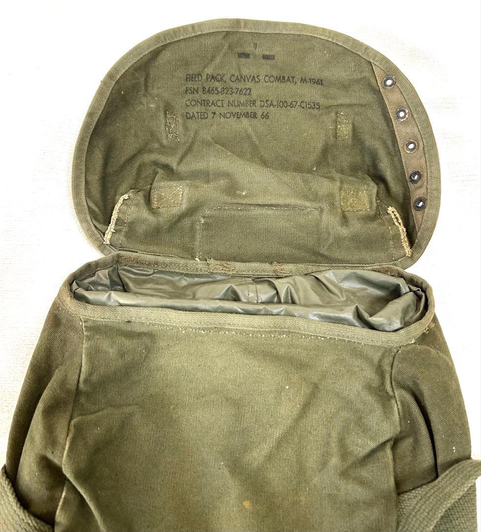 米軍ベトナム戦争/M1961/フィールドパック/実物/デッドストック