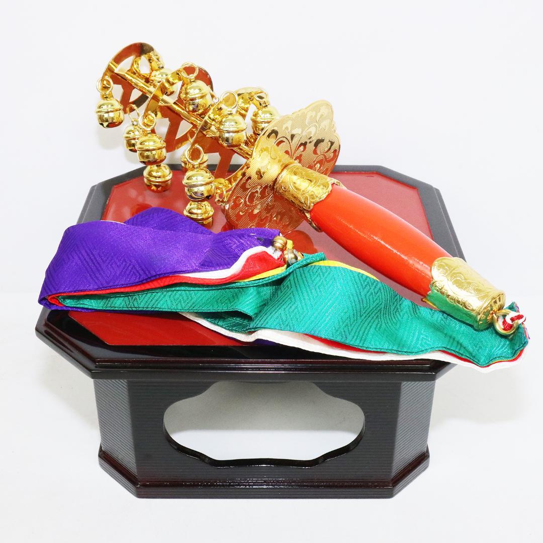 金工師 近藤利吉 福鈴 福鈴台 正月飾 共箱 巫女鈴 七五三鈴 - メルカリ