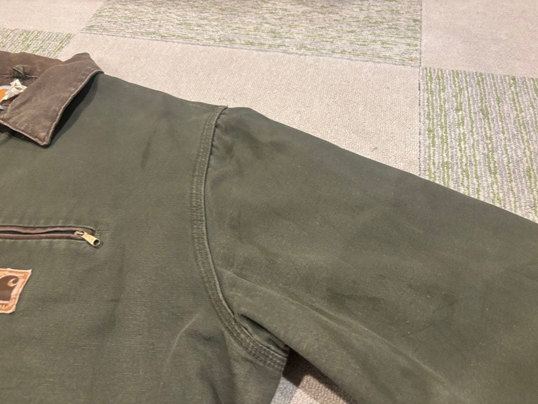 90s Carhartt J97 MOS 2XL デトロイトジャケット モス