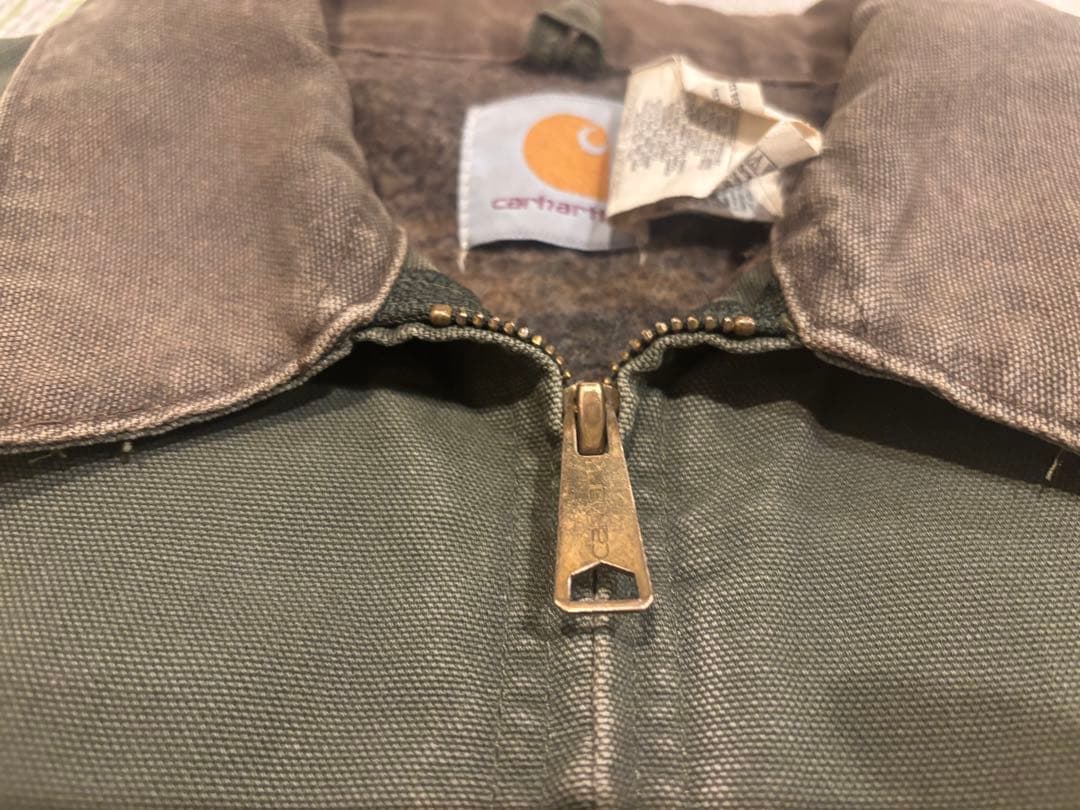 90s Carhartt J97 MOS 2XL デトロイトジャケット モス