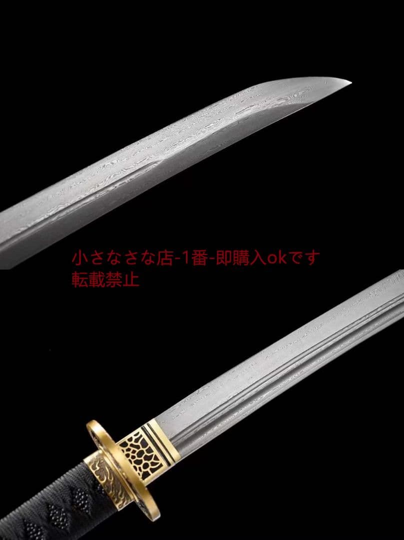 紋鋼小烏丸『龍が天下を泳ぐ』武具　刀装具　日本刀　模造刀 居合刀