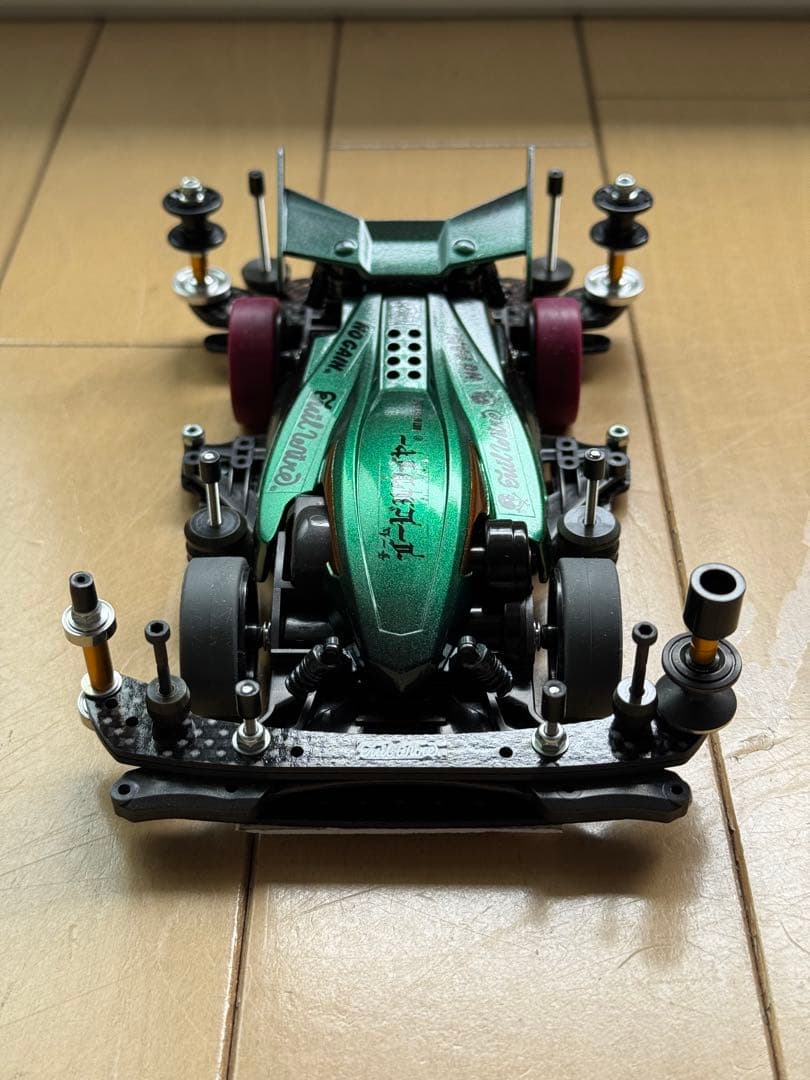 ミニ四駆完成品　B-MAX デュアルリッジjr FM-Aシャーシ ミニ四駆完成品 B-MAX デュアルリッジjr FM-Aシャーシ ミニ四駆