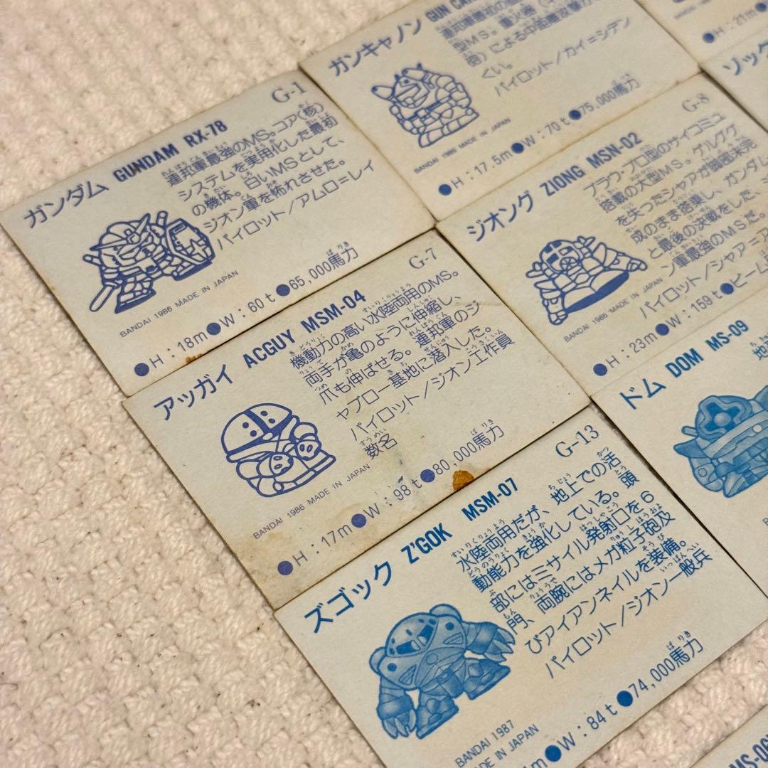 SDガンダム 付属シールセット