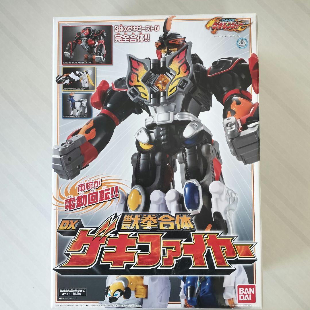未開封品】獣拳戦隊ゲキレンジャー 獣拳合体シリーズ6種類セット