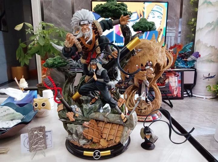 NARUTO ナルト 猿飛ヒルゼン 1/7 ガレージキット ガレキ スタチュー②