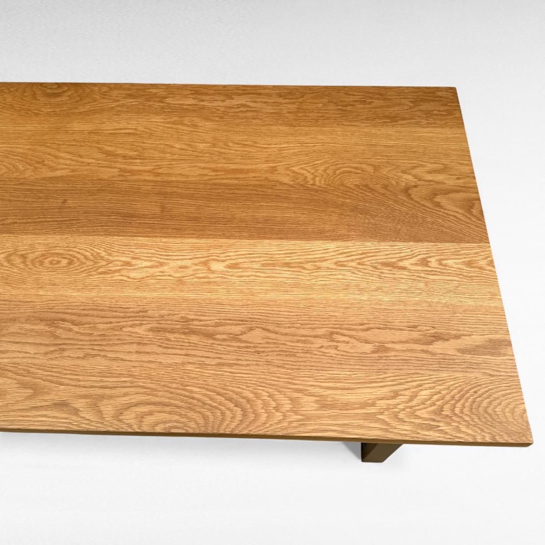 高野木工 グラム ダイニングテーブル160 オーク スチール 大川家具 状態良好