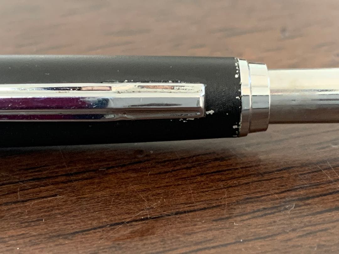 廃盤】レア 昭和レトロ 三菱 0.3 ダブルノックシャーペン ペン先収納式