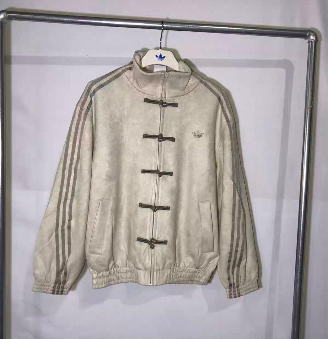 S 白　adidas originals アディダス　トラックジャケット　メンズ
