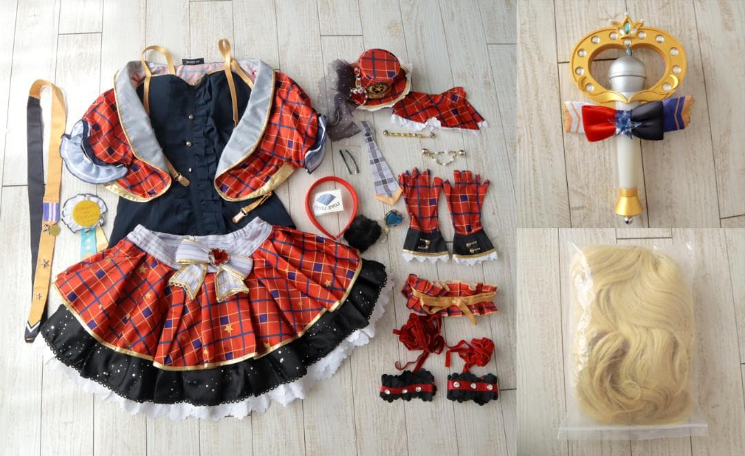 レア】雪の華【劇中登場】 ガラス玉ペーパーウエイトブルーオレンジ