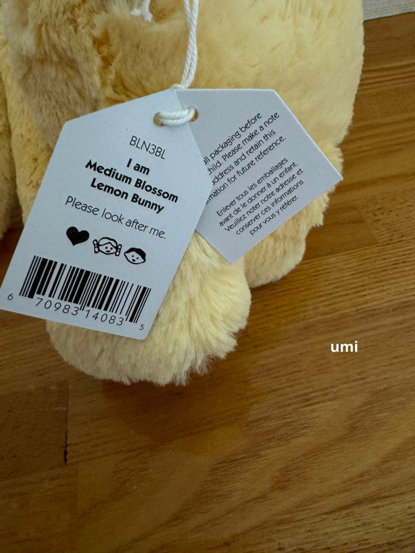 Miu ジェリーキャット Blossom Lemon Bunny Mサイズ