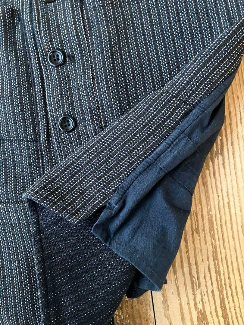 ANATOMICA アナトミカ ベスト ジレ ストライプ柄 XS フランス製