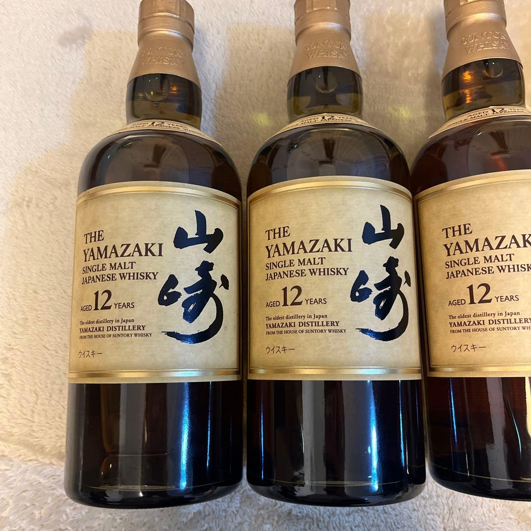 サントリーウイスキー 山﨑12年 4本