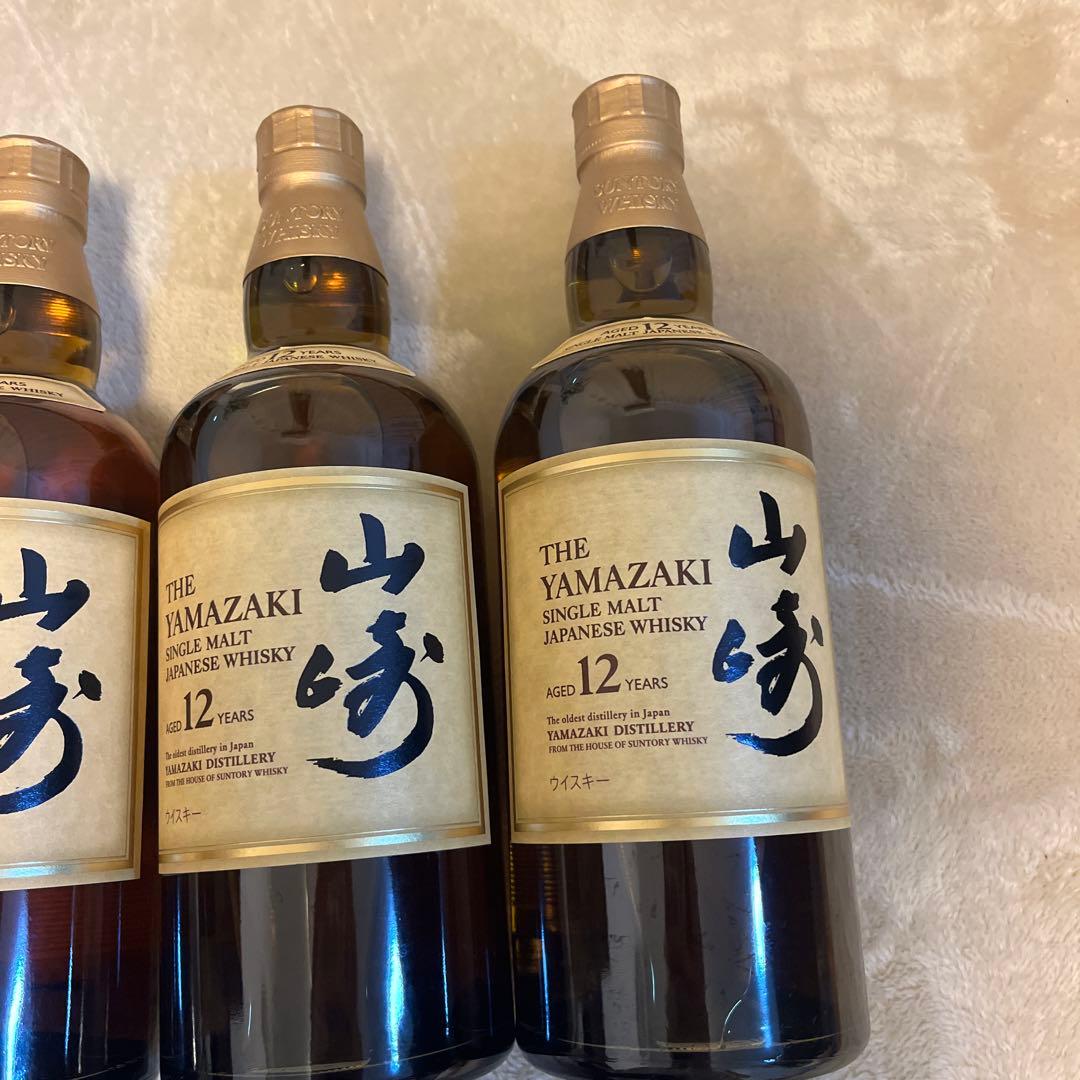 サントリーウイスキー 山﨑12年 4本